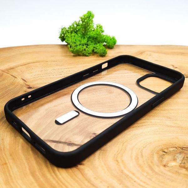 Чохол HOCO Smoke case with MagSafe для iPhone 13 Black