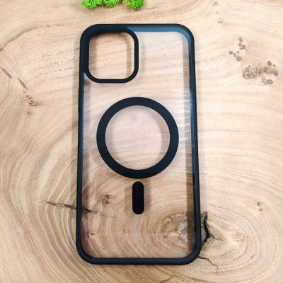 Чохол HOCO Smoke case with MagSafe для iPhone 12 Pro Max Black