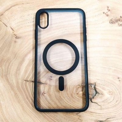 Чохол HOCO Smoke case with MagSafe для iPhone XS Max Black