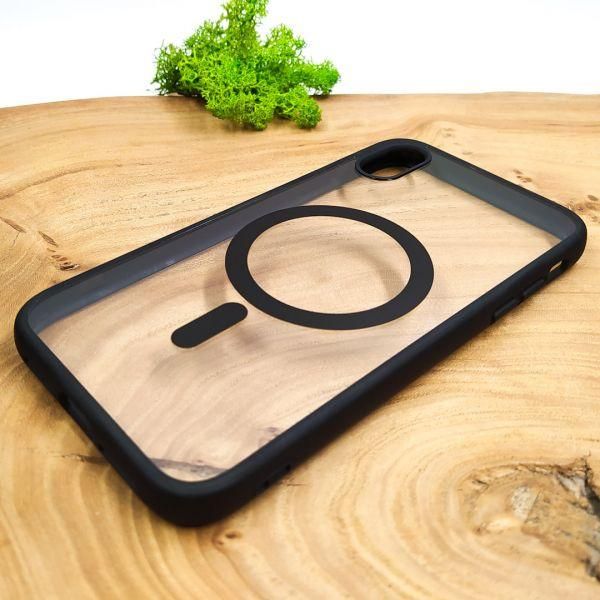 Чохол HOCO Smoke case with MagSafe для iPhone XR Black