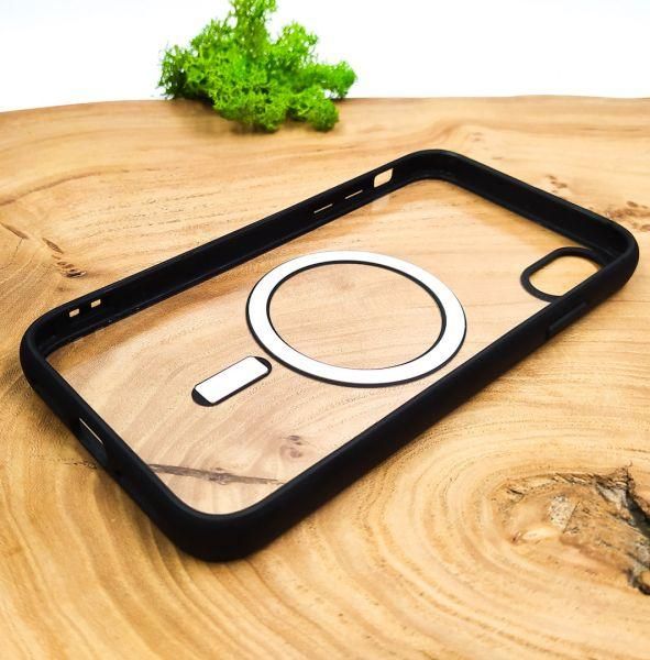 Чохол HOCO Smoke case with MagSafe для iPhone XR Black