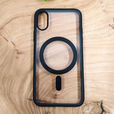 Чохол HOCO Smoke case with MagSafe для iPhone XS Black