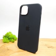 Чохол  Silicone Case with MagSafe для iPhone 14 Plus Black(зас.тов.)