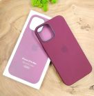Чохол  Silicone Case with MagSafe для iPhone 12 Pro Max Plum