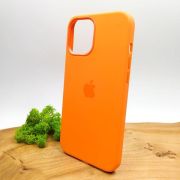 Чохол  Silicone Case with MagSafe для iPhone 12 Pro Max Kumquat(зас.тов.)