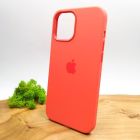 Чохол  Silicone Case with MagSafe для iPhone 12 Pro Max Pink Citrus(зас.тов.)