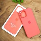 Чохол  Silicone Case with MagSafe для iPhone 12 Pro Max Pink Citrus(зас.тов.)