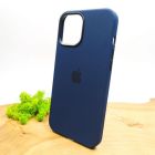 Чохол  Silicone Case with MagSafe для iPhone 12 Pro Max Deep Navy