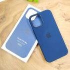 Чохол  Silicone Case with MagSafe для iPhone 12 Pro Max Deep Navy