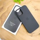 Чохол  Silicone Case with MagSafe для iPhone 12 Pro Max Black