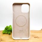 Чохол  Silicone Case with MagSafe для iPhone 12 Pro Max White(зас.тов.)