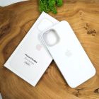 Чохол  Silicone Case with MagSafe для iPhone 12 Pro Max White(зас.тов.)