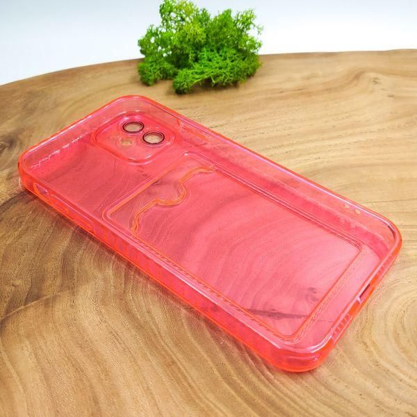 Чохол із кишенею для картки iPhone 11 Pink