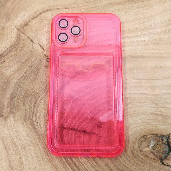 Чохол із кишенею для картки iPhone 11 Pro Pink