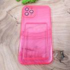 Чохол із кишенею для картки iPhone 11 Pro Max Pink