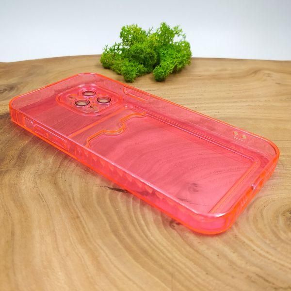 Чохол із кишенею для картки iPhone 12 Pro Pink