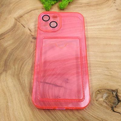 Чохол із кишенею для картки iPhone 13 Pink