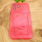 Чохол із кишенею для картки iPhone 14 Pro Max Pink(зас.тов.)