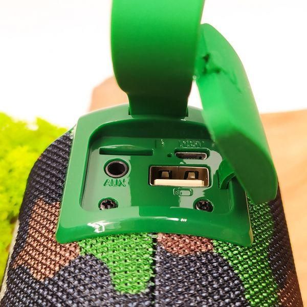 Портативна Bluetooth-колонка HOCO BS33 Camouflage Green(зас.тов.)