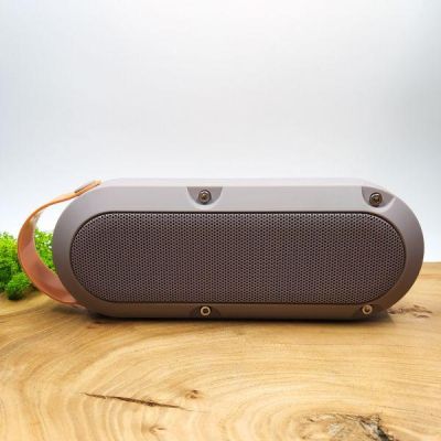 Прогумована потужна Bluetooth колонка Moxom MX-SK09 Gray(зас.тов.)