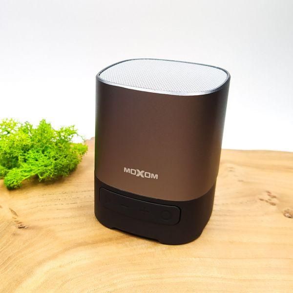 Портативна Bluetooth-колонка Moxom MX-SK40 5W/TWS Silver(зас.тов.)