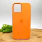 Чохол  Silicone Case with MagSafe для iPhone 12/12 Pro Kumquat(зас.тов.)