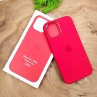 Чохол  Silicone Case with MagSafe для iPhone 12/12 Pro Red(зас.тов.)