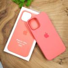 Чохол  Silicone Case with MagSafe для iPhone 12/12 Pro Pink Citrus(зас.тов.)