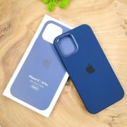 Чохол  Silicone Case with MagSafe для iPhone 12/12 Pro Deep Navy