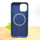 Чохол  Silicone Case with MagSafe для iPhone 12/12 Pro Deep Navy