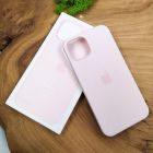 Чохол  Silicone Case with MagSafe для iPhone 13 Chalk Pink