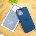 Чохол  Silicone Case with MagSafe для iPhone 13 Pro Max Abyss Blue