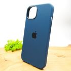 Чохол  Silicone Case with MagSafe для iPhone 13 Abyss Blue