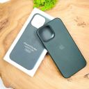 Шкіряний Чохол MagSafe Leather Case for Apple iPhone 13 Pro Max Sequoia Green(зас.тов.)