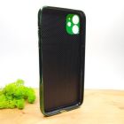 Матовий скляний чохол Glass case для IPhone 11 Midnight Green(зас.тов.)