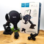 Автомобільний магнітний тримач на торпеду HOCO Auto Wireless Charging 10W CA60 Black
