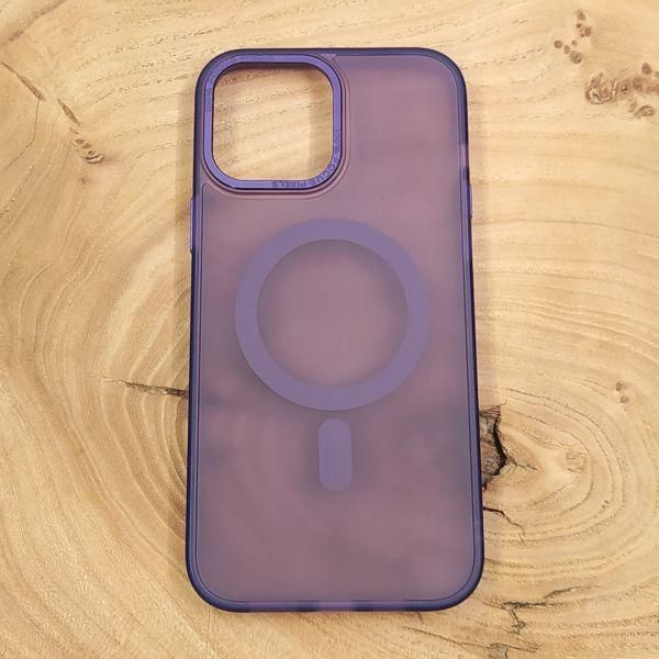 Чохол Baseus Smoke case Matte with MagSafe для iPhone 13 Pro Max Purple