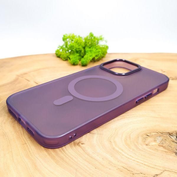 Чохол Baseus Smoke case Matte with MagSafe для iPhone 13 Pro Max Purple
