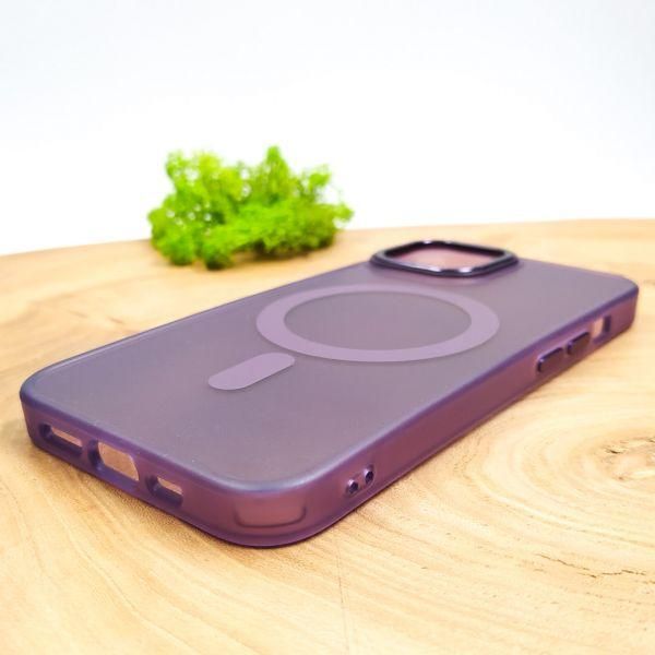 Чохол Baseus Smoke case Matte with MagSafe для iPhone 14 Purple