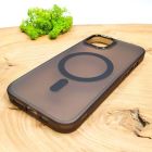 Чохол Baseus Smoke case Matte with MagSafe для iPhone 13 Black