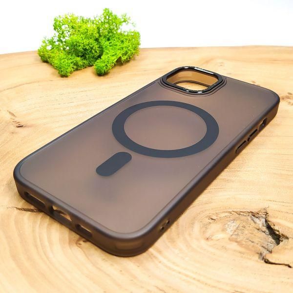 Чохол Baseus Smoke case Matte with MagSafe для iPhone 13 Black