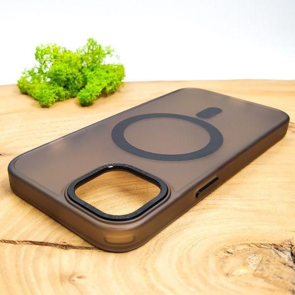 Чохол Baseus Smoke case Matte with MagSafe для iPhone 13 Black