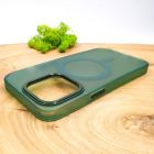Чохол Baseus Smoke case Matte with MagSafe для iPhone 13 Pro Green(зас.тов.)