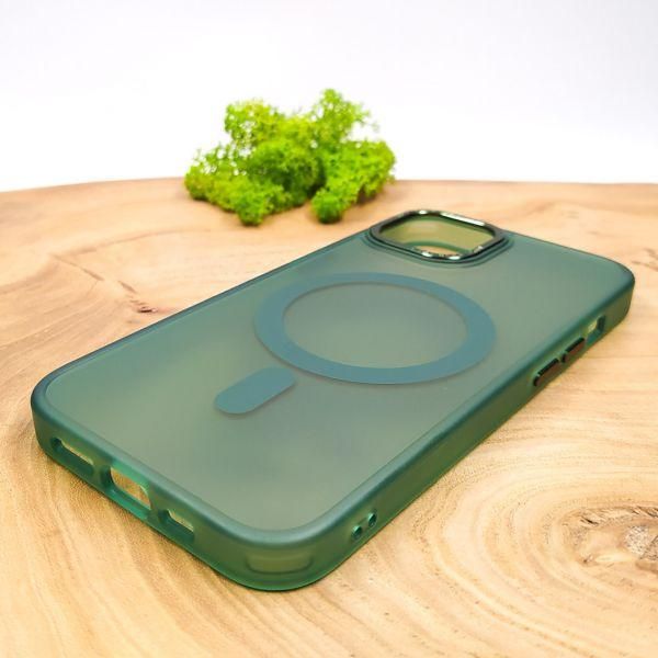 Чохол Baseus Smoke case Matte with MagSafe для iPhone 13 Green