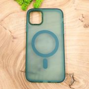 Чохол Baseus Smoke case Matte with MagSafe для iPhone 11 Green