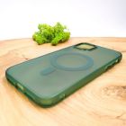 Чохол Baseus Smoke case Matte with MagSafe для iPhone 11 Green