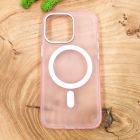 Чохол Baseus Smoke case Matte with MagSafe для iPhone 13 Pro Pink