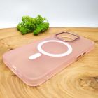 Чохол Baseus Smoke case Matte with MagSafe для iPhone 13 Pro Pink