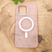 Чохол Baseus Smoke case Matte with MagSafe для iPhone 14 Pro Max Pink