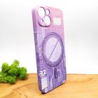 Люмінесцентний чохол Berlia case with MagSafe для iPhone 13 Pink(зас.тов.)
